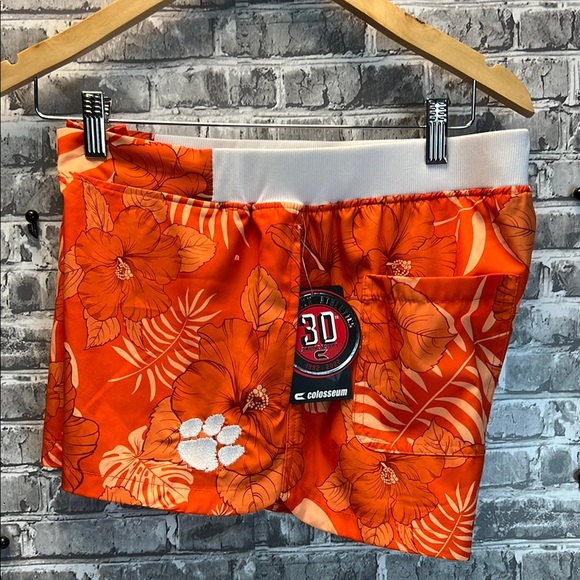 Colosseum Pants - NWT Orange Clemson Shorts